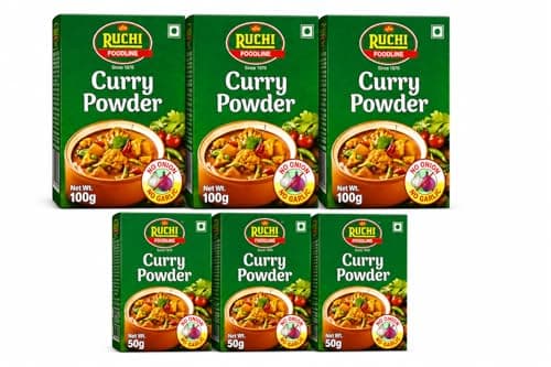 RUCHI Curry Powder Liner Authentic Indian Spice Blend 50 GM Elevate Your Dishes with Rich Flavors | 100% PURE NO ONION & GARLIC FORMULA — image 8