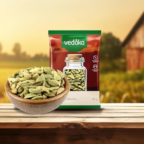 Amazon Brand - Vedaka Cardamom (Elaichi) Whole, 50 g, Small — image 7