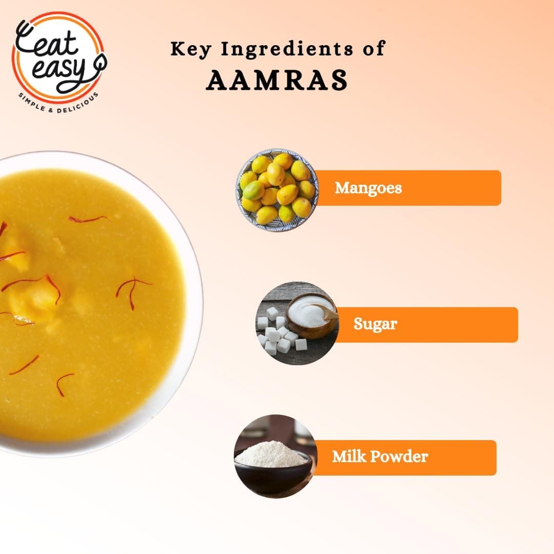 Eat Easy Ready To Eat Aamras, 65gm (Pack of 1) | Freeze Dehydrated Instant Alphanso Pure Mango Pulp | Just Add Water | No Preservatives, No Added Artificial Colours & Flavour For Hostel, Trekking, Campign, Travel — image 5