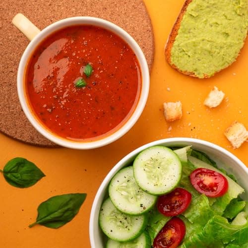 Simplify Foods Italian Basil & Tomato Instant Soup | Pack of 2 Single-Serve Sachets (Each Makes ~125 ml) | Made with 93% Real Tomato & Basil | Just Add Hot Water | Travel-Friendly | Clean Label | 0% Additives or Preservatives — image 3