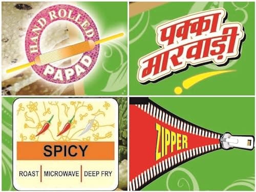 Marwar Khatta Meetha Lilka Jain Papad 400G (Pack of 2) | Rajasthani Handmade papad | No Onion No Garlic | Sweet & Tangy Crispy papads | 7 Inch, 28-30 Papads — image 5