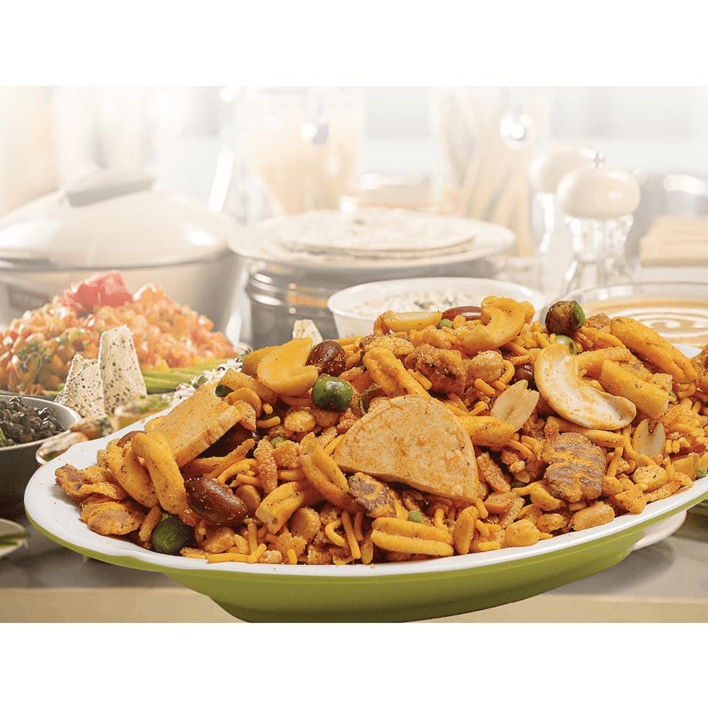 JAIN Kolkata Mixture, Size - 360g, Zipper Packing, Authentic Bengal Namkeen Blend with Crispy Sev, Lentils & Spicy-Tangy Seasoning, Crafted to Deliver True Kolkata-Style Chatpata Flavors, Ready to Eat — image 3