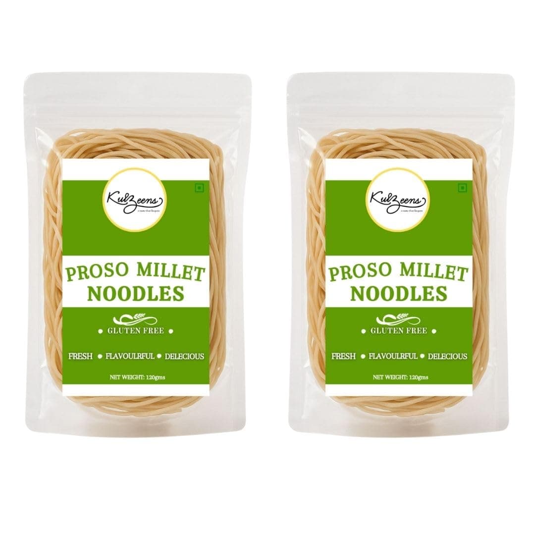 Millet Me by Kuizeens Gluten-Free Proso Noodles - 110g (Pack of 2) | Protein & Fiber-Rich | Easy-to-Make | Rich in Nutrients | No MSG | No Preservatives | Low Glycemic | Vegan & Wholesome | Easy to Digest Healthy Noodles | Jain | No Onion & Garlic | Ready in Minutes — image 3