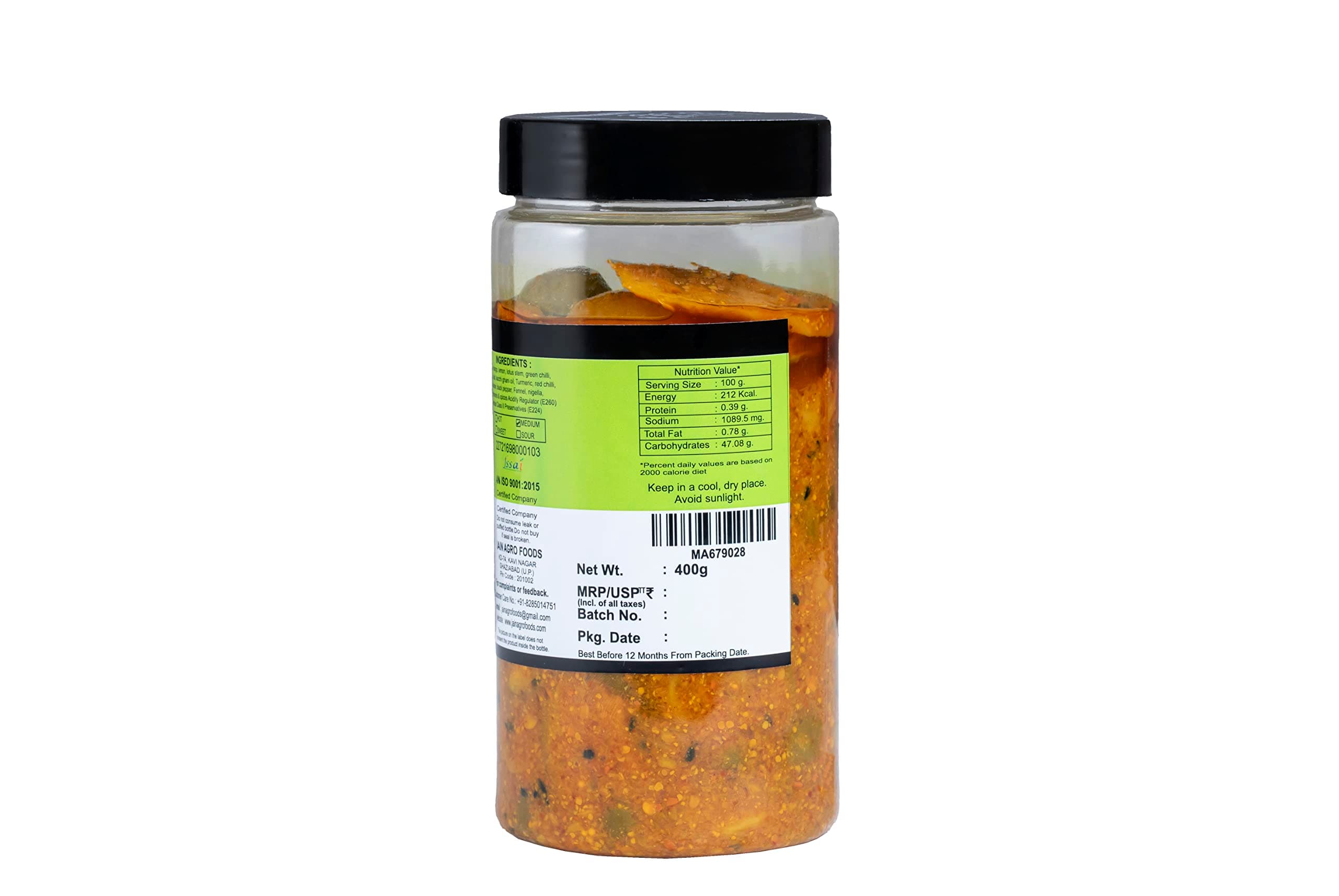 JAIN'S PURE MIXED ACHAR (1 KG) — image 6