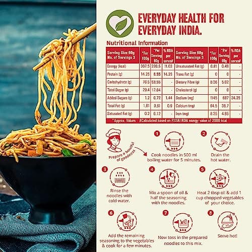 Desi Nutri Multi Millet Noodles | Ready to Eat Noodles | 192 gms | Rich in Iron & Calcium — image 2