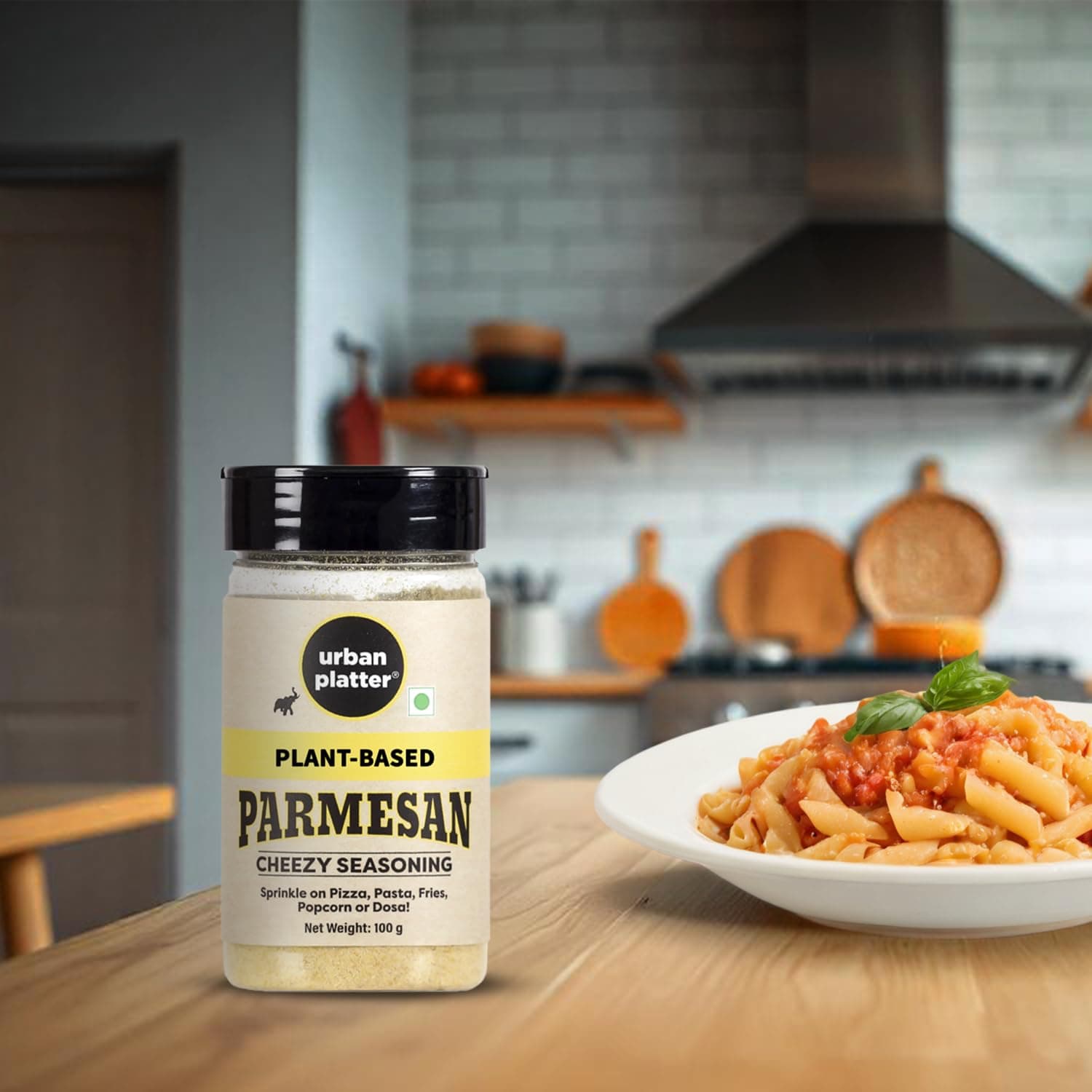 Urban Platter Parmesan Style Seasoning, 100g (Savoury Umami Sprinkle | Clean-Label | Ideal for Pasta, Salads, Snacks) — image 4