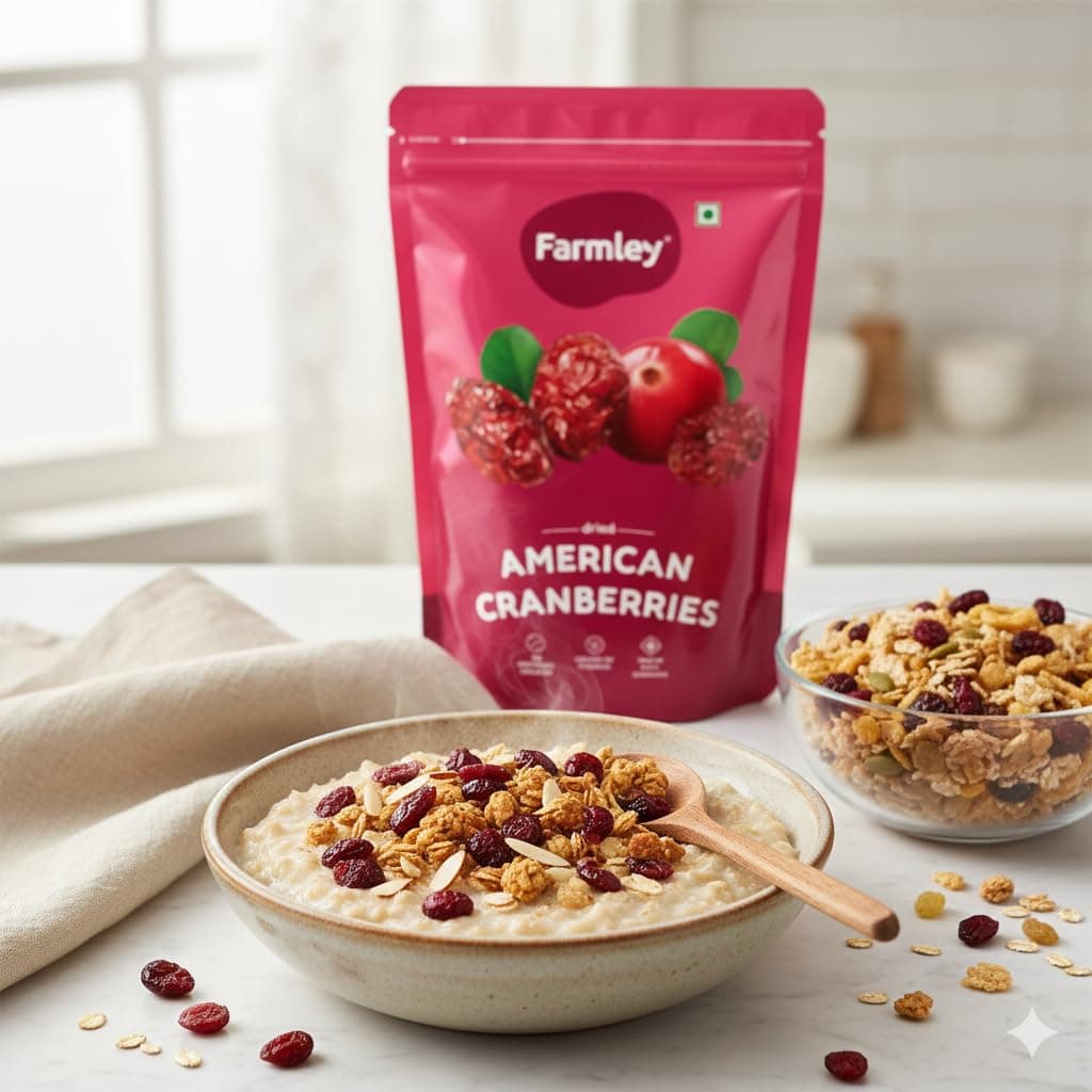 Farmley Dried Cranberry I 200 Gram, Pack Of 1 I Dried Fruit, Berries, High Nutrient And Antioxidant No Added Preservatives — image 8