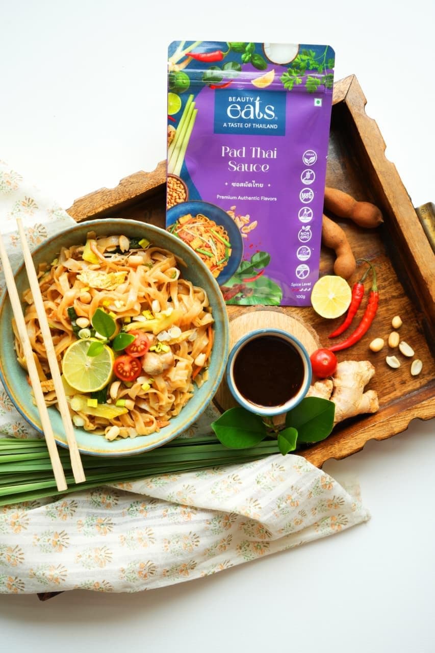 Beauty Eats Pad Thai Sauce| Traditional Thai Recipe| Ready To Use Stir Fry Sauce| No Onion&Garlic (100Gm) — image 4