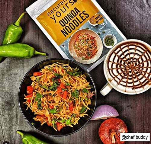 Naturally Yours Noodles Combo – Multi Millet, Red Rice & Quinoa | No Maida, No Onion No Garlic, 100% Jain Friendly | Vegan, Non-Fried, High Protein & Fiber | 180g Each, Pack of 3 — image 4
