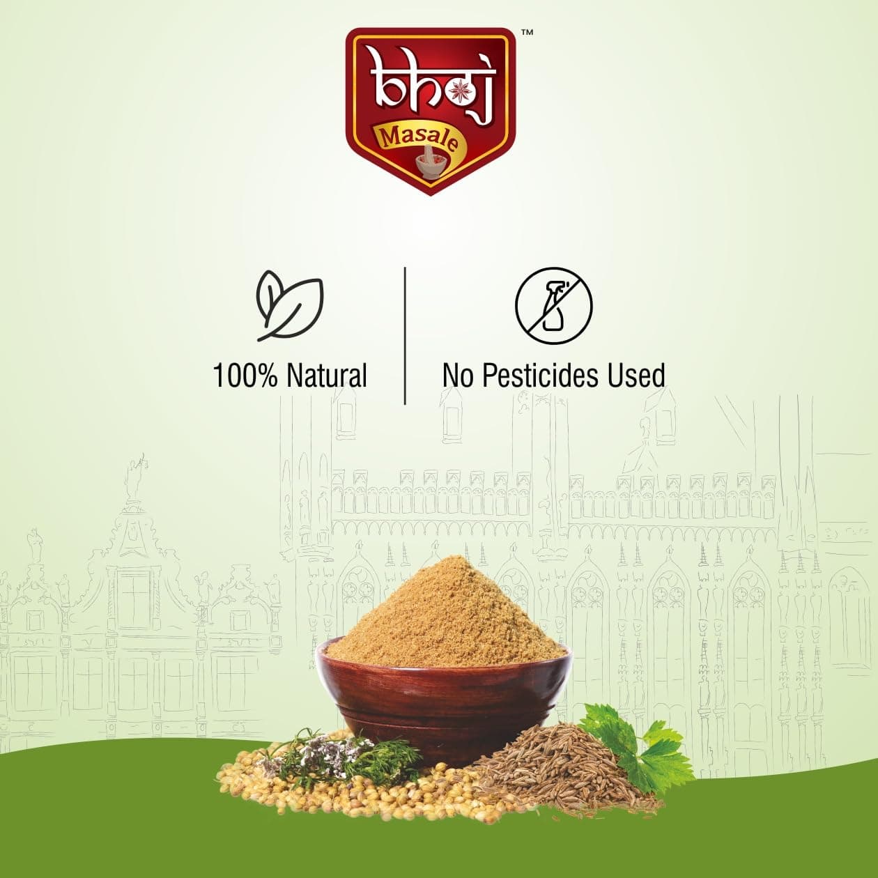 Bhoj Masale Dhania Jeera Powder 450GM Each | Coriander & Cumin Mixed Spice Blend | Zero added Colours Additives & Preservatives — image 7