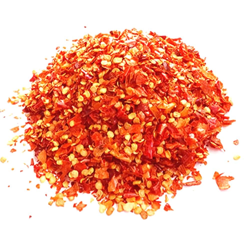 Gunvika Red Chilli Flakes | Ideal Seasoning For Pizza, Pasta and Garlic Bread | Sprinkler Jar | No Artificial Flavours and Colours| Vegan | Aromatic - 50 Gm — image 5