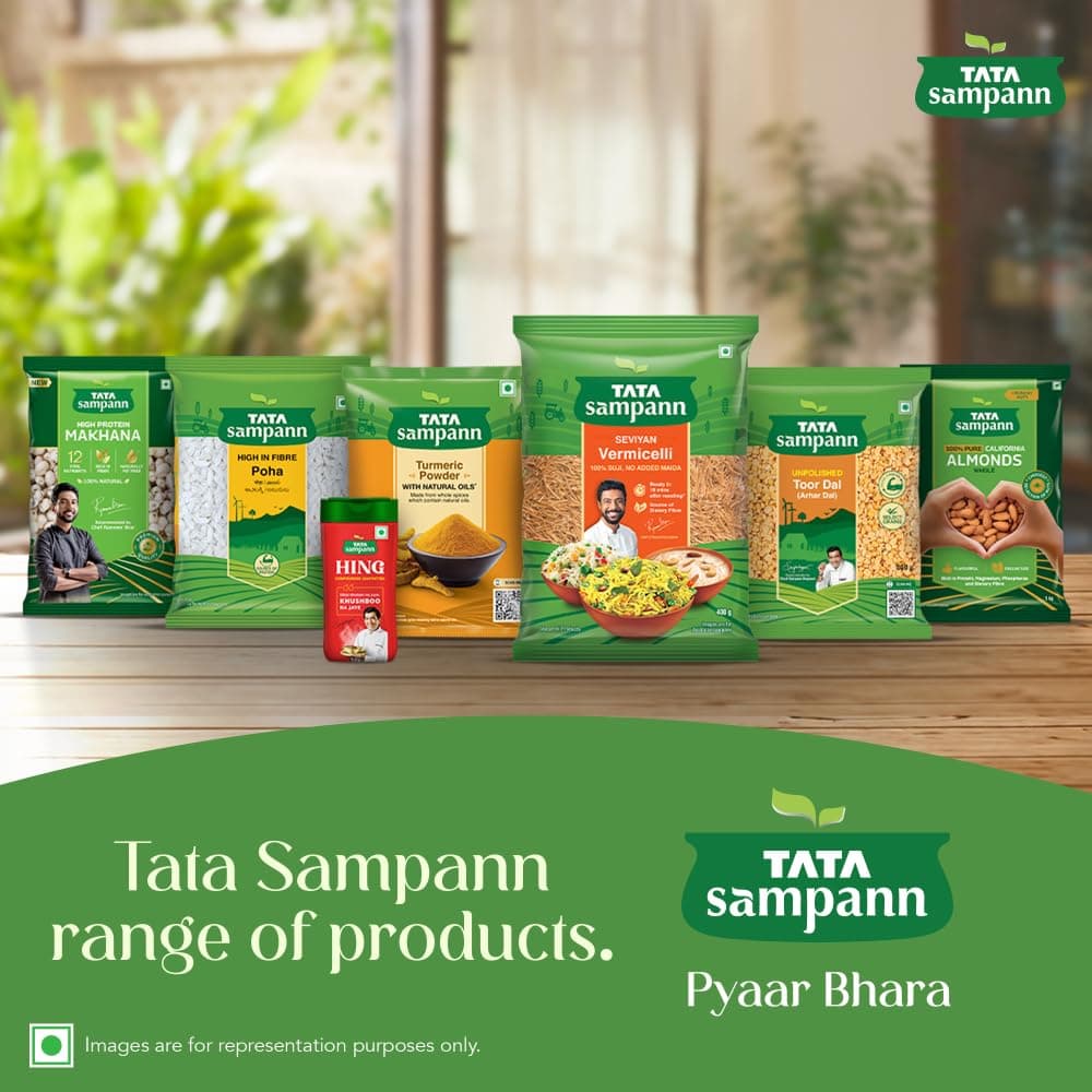 Tata Sampann Unroasted Vermicelli, Protein Rich Seviyan, Made with Suji, No Added Maida, Source of Dietary Fibre, 400g — image 10