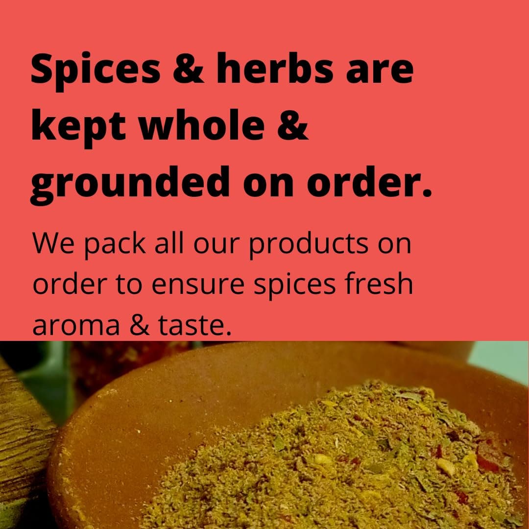 Indiana Organic Peri peri Seasoning - Preservative or Flavor Enhancer Free, Packed on Order Freshly Made. - 100 gram, No Onion and Garlic — image 4