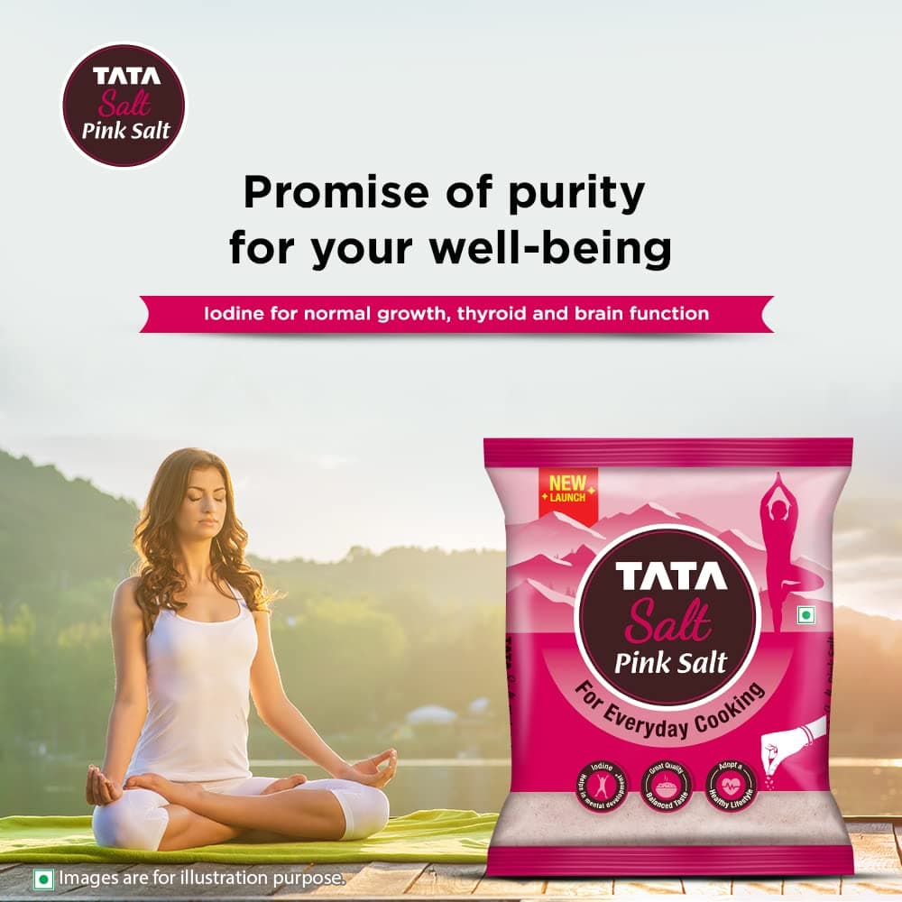 Tata Salt Pink Salt, 1kg, Rock Salt for Everyday Cooking, Sendha Salt — image 5