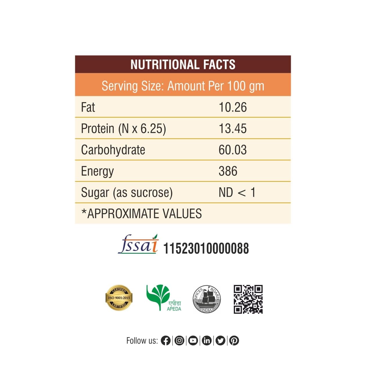 Bhoj Masale Chicken Masala with Natural Oils 100GM | Made with Authentic Spices | No Preservatives, Colours or Artificial Flavours​. No Colour, No Preservatives, No Onion and no garlic added — image 2