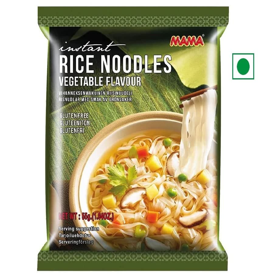 MAMA Vegetarian Gluten Free Combo Pack Of 10 - Rice Vermicelli Noodles And Rice Vermicelli Clear Soup - 550 Gram — image 5