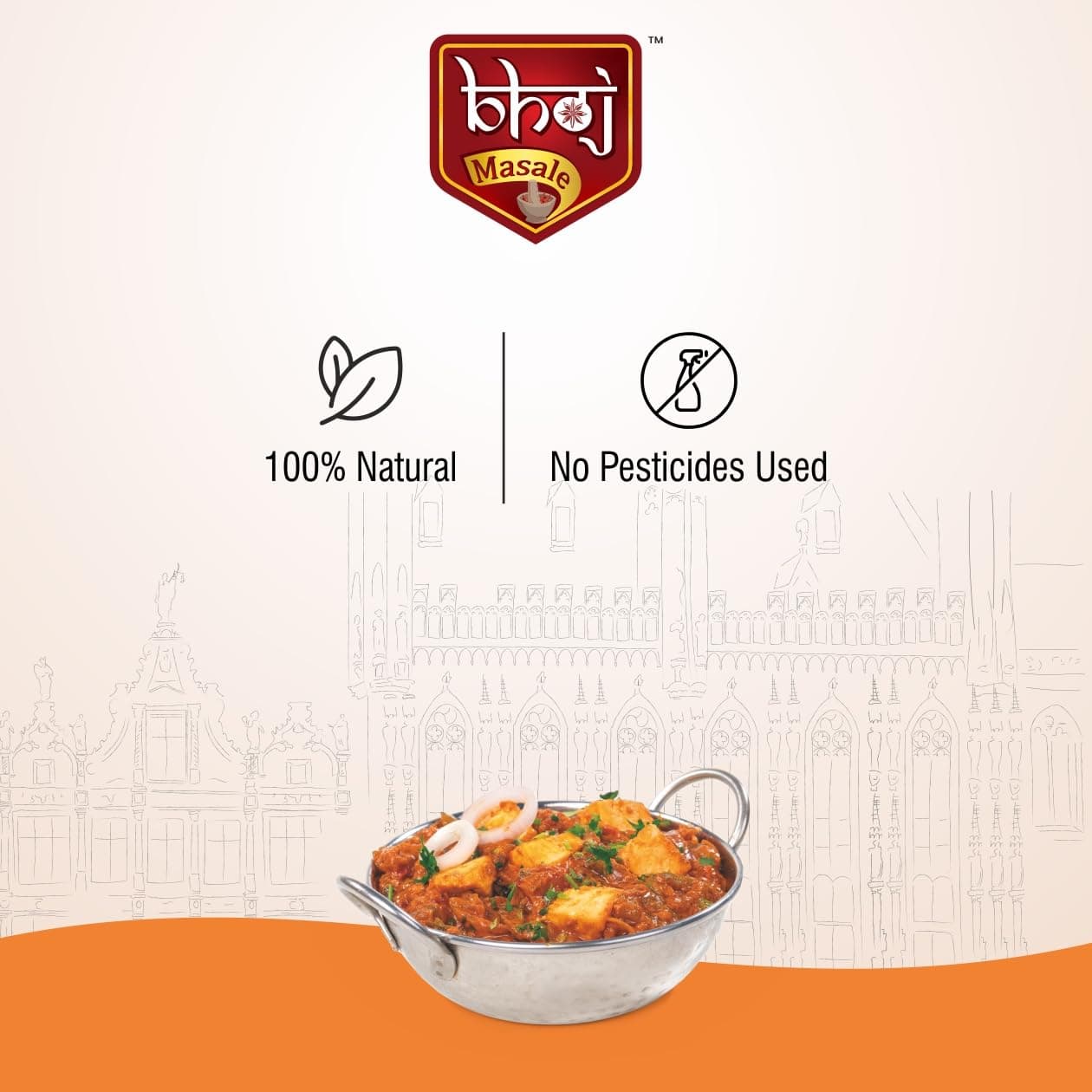 Bhoj Masale Shahi Paneer Masala Powder 100Gm |Authentic Blend Of Spices For Delicious North Indian Curry|Ideal For Home Cooks, No Colour, No Preservatives, No Onion & No Garlic (Jain Masala) — image 7