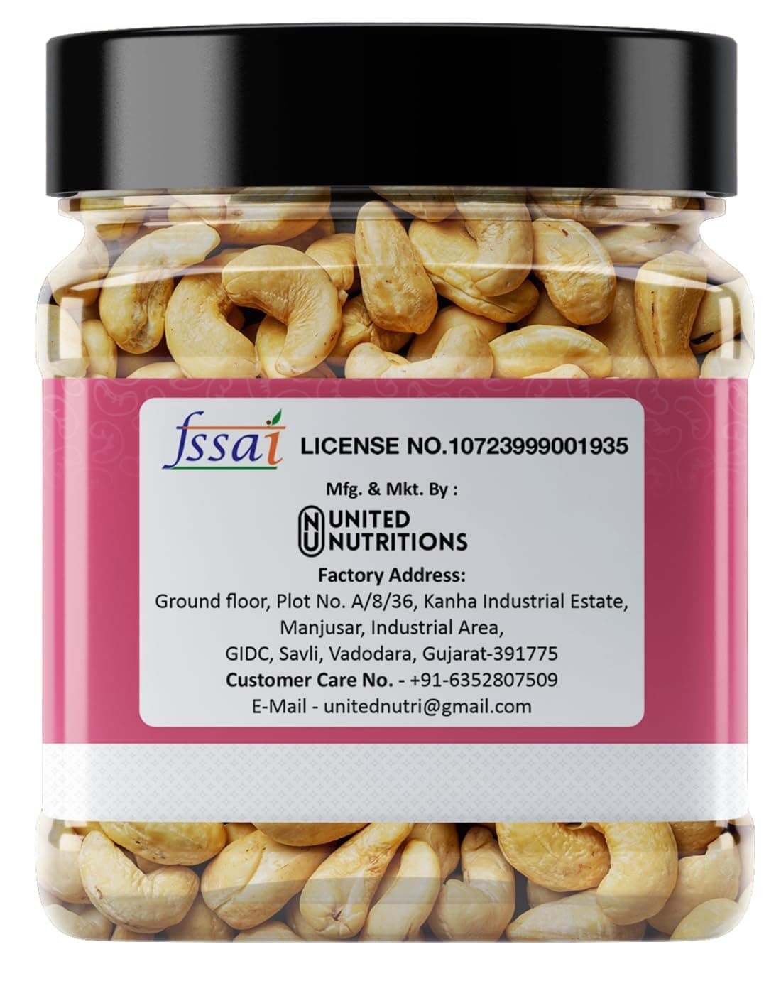 The Food's Life Peri Peri Jain Cashews | Premium Roasted Kaju | No Onion, No Garlic | Spicy & Crunchy Snack | Vegan, Gluten-Free, No Preservatives | Healthy Snack | Pack of 1 — image 4