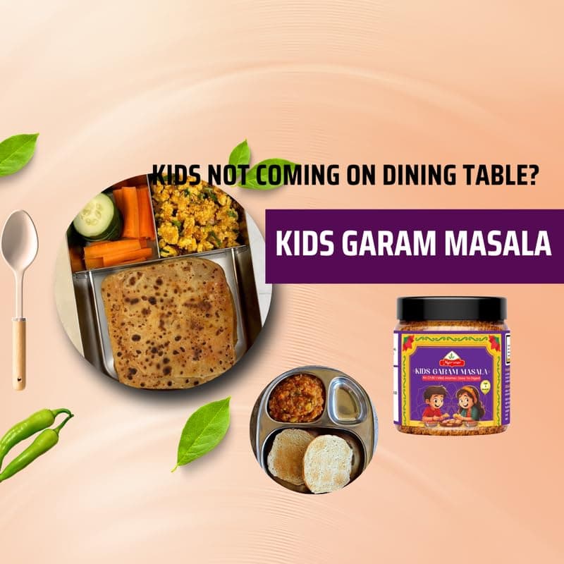 Marwar Garam Masala - 200gm Mild Spice Blend | No Chili | Easy to Digest | 100% Natural | Specially Crafted for Children & Family Meals | Perfect for Khichdi, Dal, Paneer, Sabzi & Soups- Jar Pack — image 6