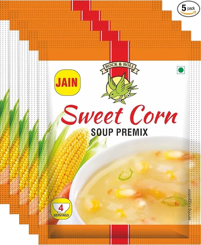 JAIN SWEET CORN SOUP PREMIX (PACK OF 5)
