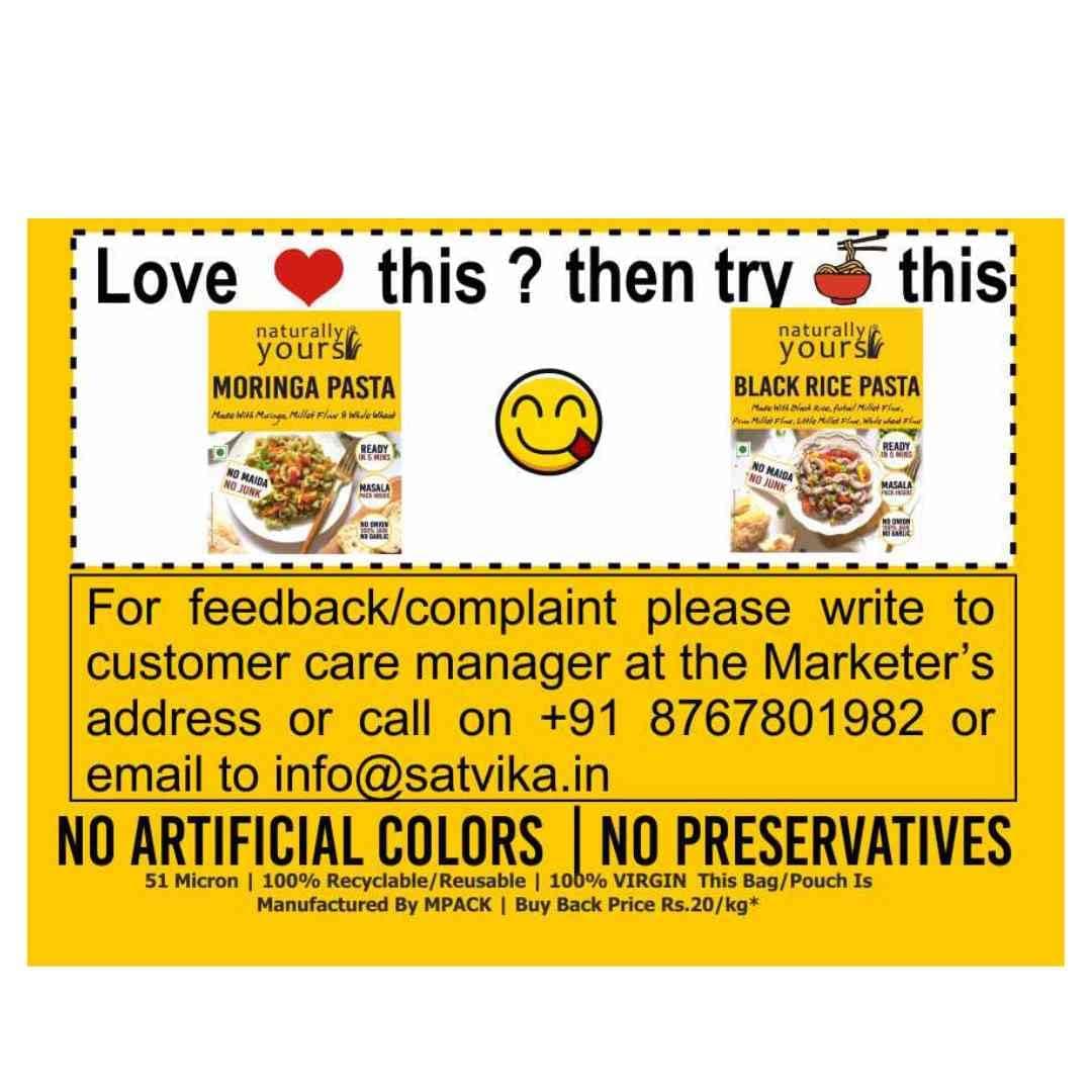 Naturally Yours Moringa Macaroni Pasta | Shigru Leaf, Millet & Whole Wheat | No Maida, Not Fried | No Onion No Garlic, Jain Friendly | High Protein | Ready in 5 Minutes | 175g Pack — image 8