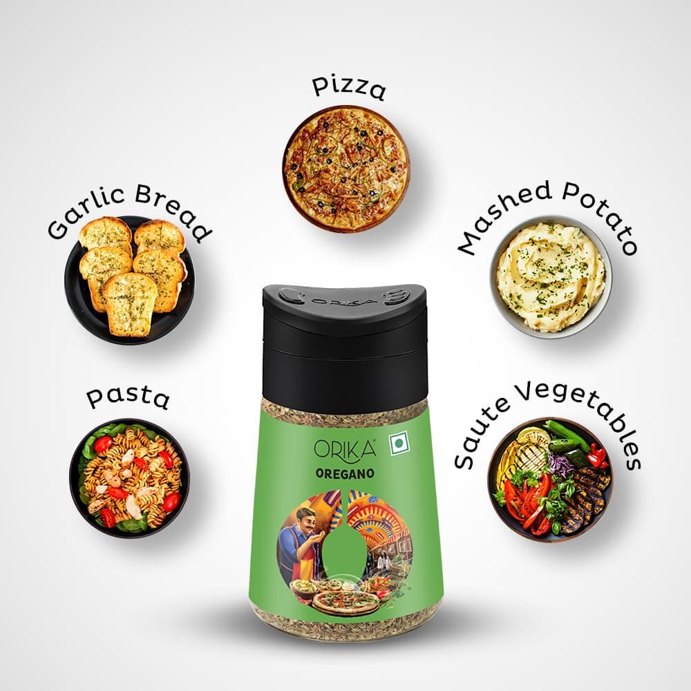 Orika Oregano Oregano Seasoning | Full Bodied Oregano Herbs | Ideal Seasoning For Pizza, Pasta, Marinades And Soups | No Artificial Flavours And Colours, 13 Gram — image 7