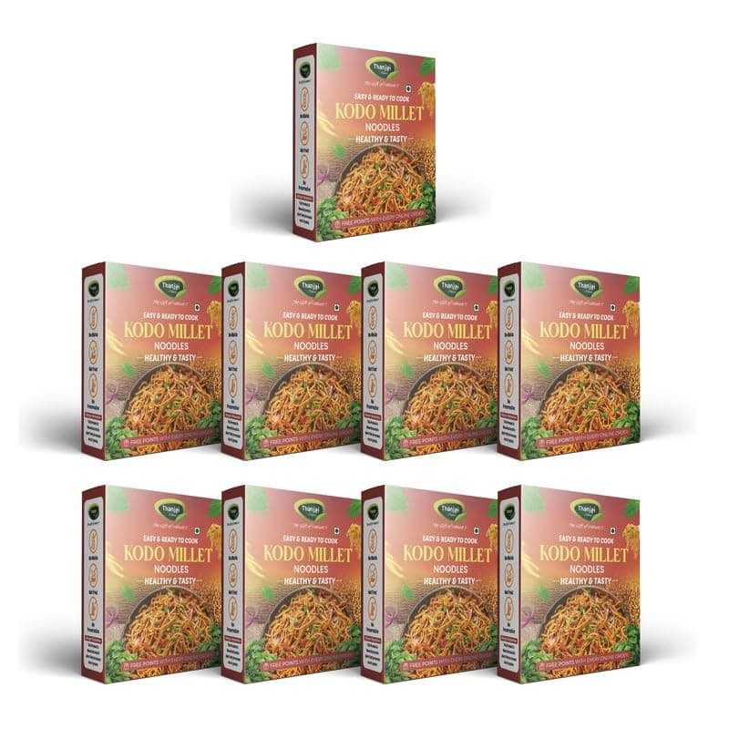 Thanjai Natural Kodo Millet Noodles 180 Grams of Homemade Natural Noodles (No Preservatives, No Chemicals, No Artificial Extract) — image 8