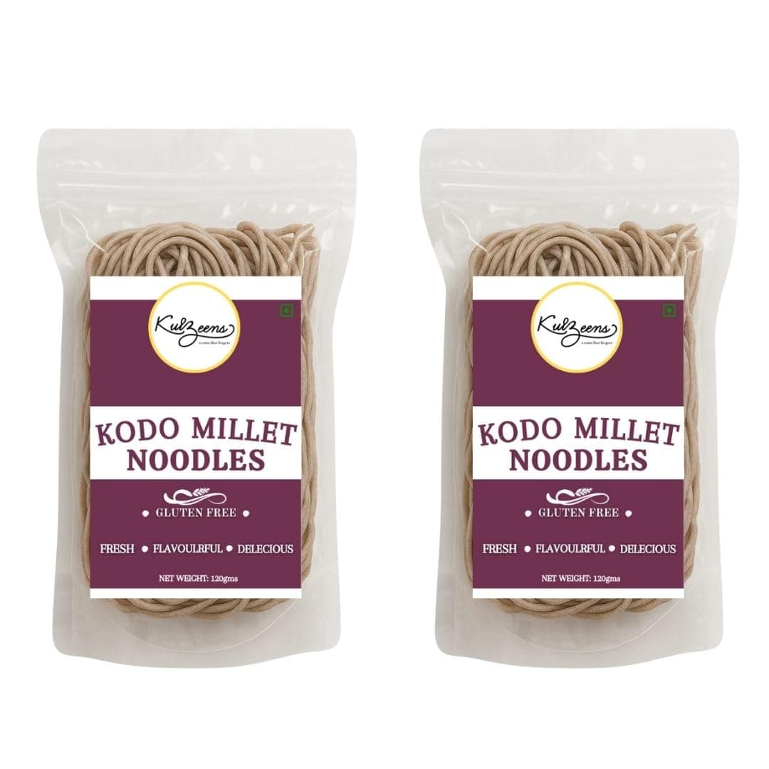 Millet Me by Kuizeens Gluten-Free Kodo Noodles - 110g (Pack of 2) | Protein & Fiber-Rich | Easy-to-Make | Rich in Nutrients | No MSG | No Preservatives | Low Glycemic | Vegan & Wholesome | Easy to Digest Healthy Noodles | Jain | No Onion & Garlic | Ready in Minutes — image 3
