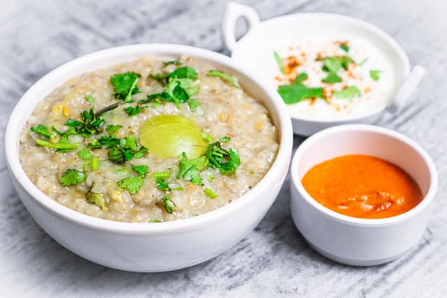 Bhaat.in Bajra Khichdi | Pack of 2 | Millet Meal | High Protein & Fiber multigrain | Winter food| Ready to Eat Healthy Meal | Gluten-Free | No Onion, No Garlic | Travel-Friendly | Wholesome Indian Food — image 3