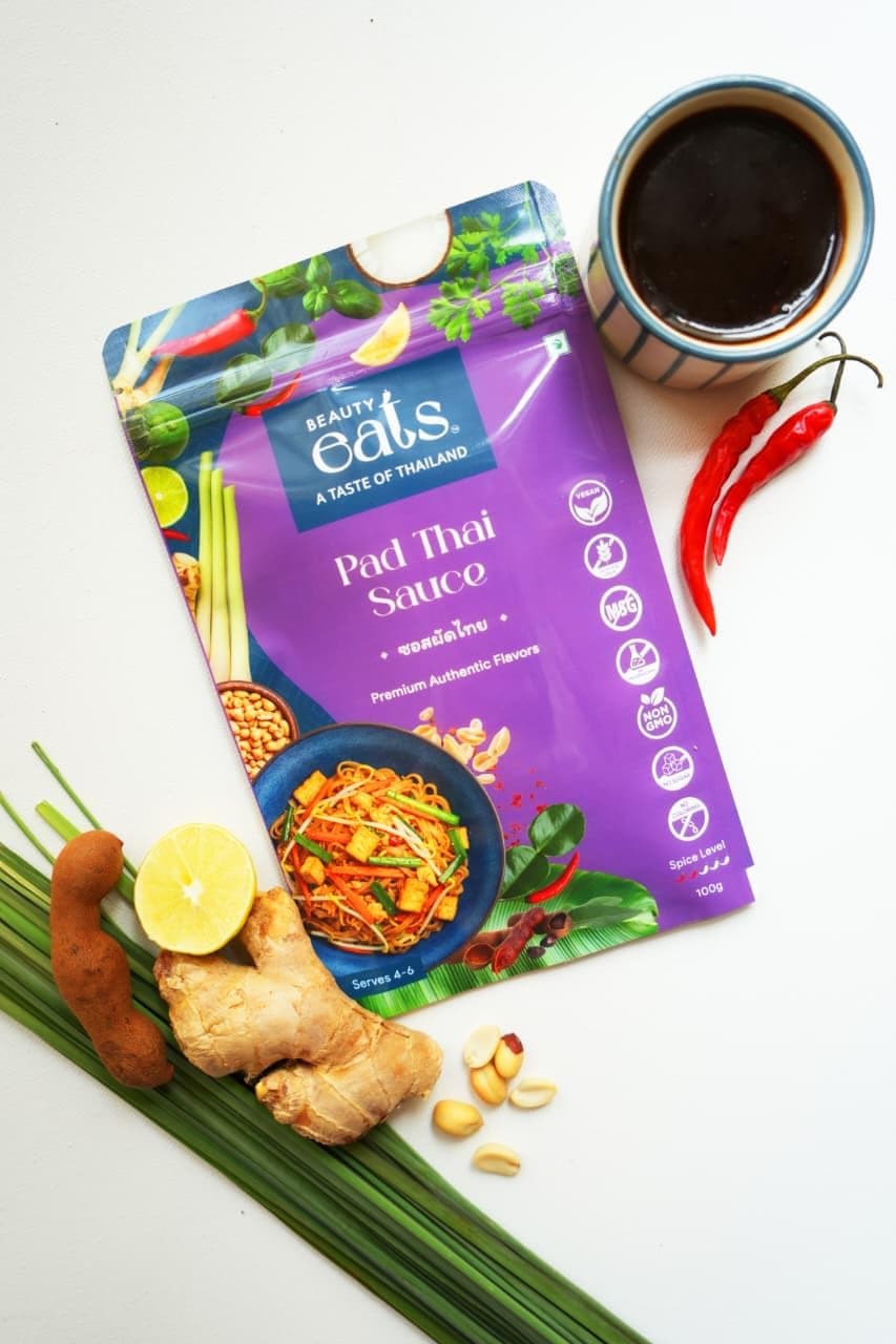 Beauty Eats Pad Thai Sauce| Traditional Thai Recipe| Ready To Use Stir Fry Sauce| No Onion&Garlic (100Gm) — image 3