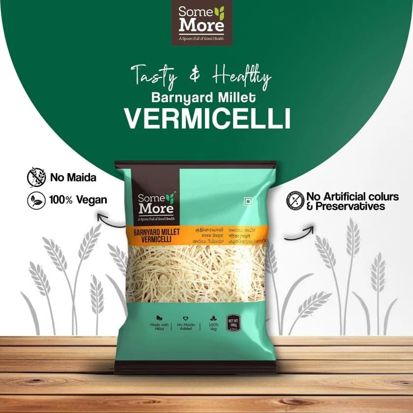 SOME MORE ﻿Barnyard Millet Sevai 180g | Instant Millet Sevai | Traditional Grain Food | Quick Cook Pack | Healthy Millets Meal | Easy Preparation Mix | Kitchen Use Food Pack — image 3
