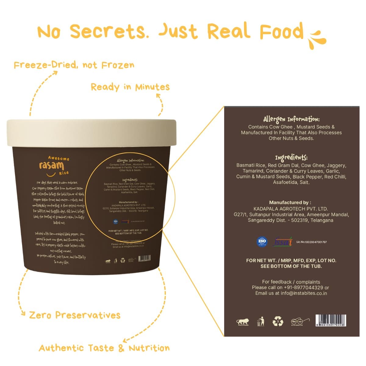 Instabites Ready To Eat Peppery Rasam – Pack of 3 — image 3