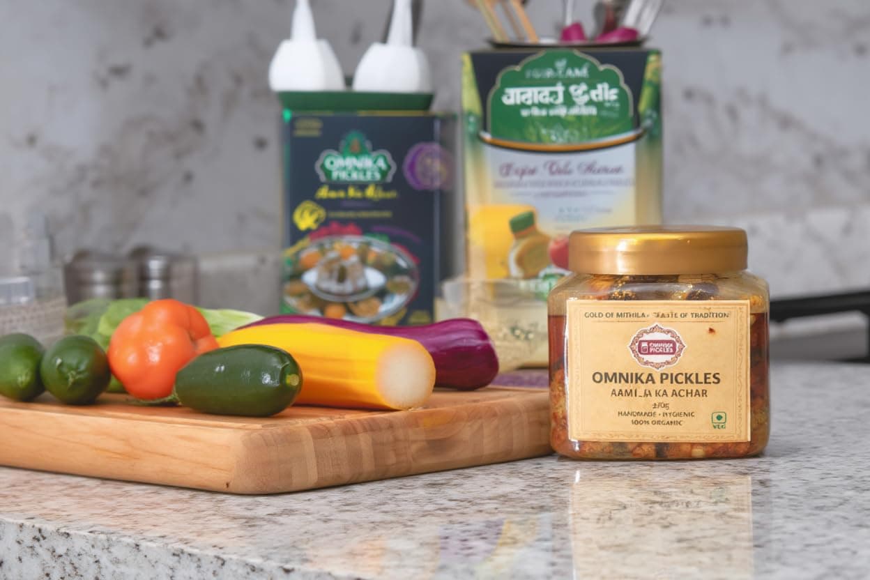 Amla Ka Achaar, Traditional Homemade Amla Pickle from Bihar, Authentic Taste, No Onion No Garlic (250 gm) — image 8