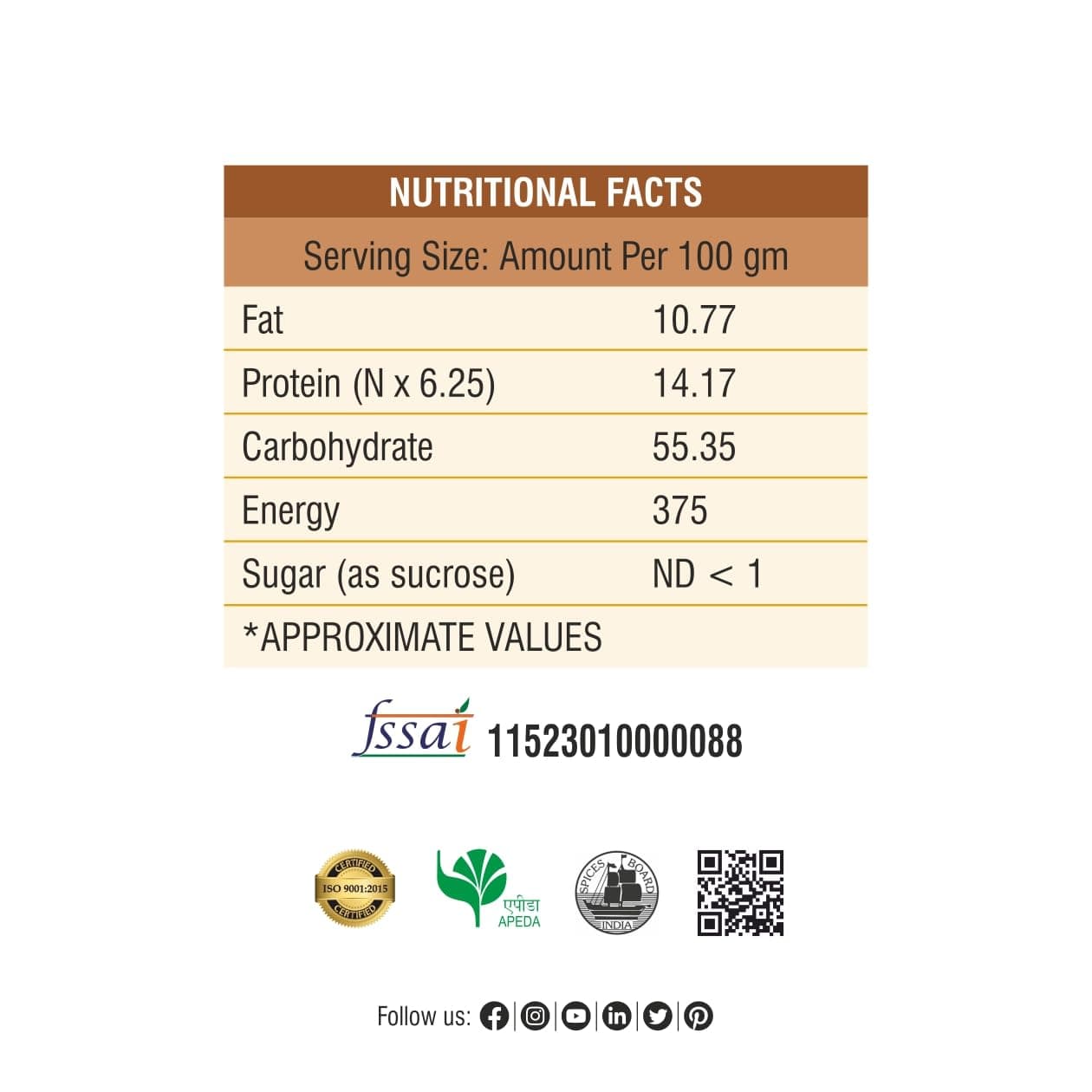 Bhoj Masale Dal Makhani Masala 100 GM | Dal Makhani Masala Natural And Fresh Authentic Spice Blend.No Colour, No Preservatives, No Onion & No Garlic (Jain Masala) — image 2