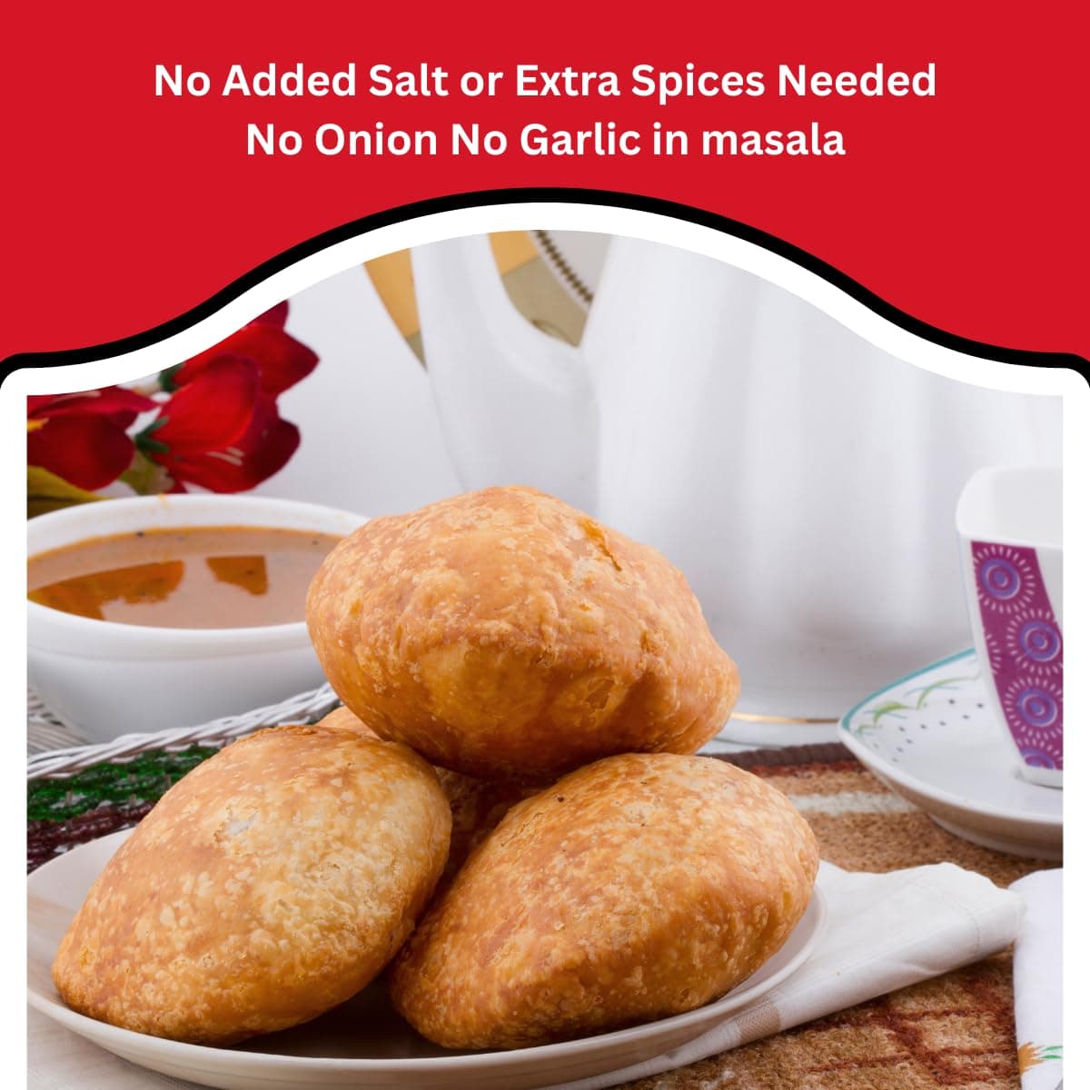 Thunder Aaloo Masala & Kachori Masala Combo, Complete Recipe Spice Mix For Achari Aloo, Aloo Sabzi, Potato Recipes & Khasta Kachori Filling, Authentic Taste, No Onion No Garlic, 100g Festive Pack Of 2 — image 7