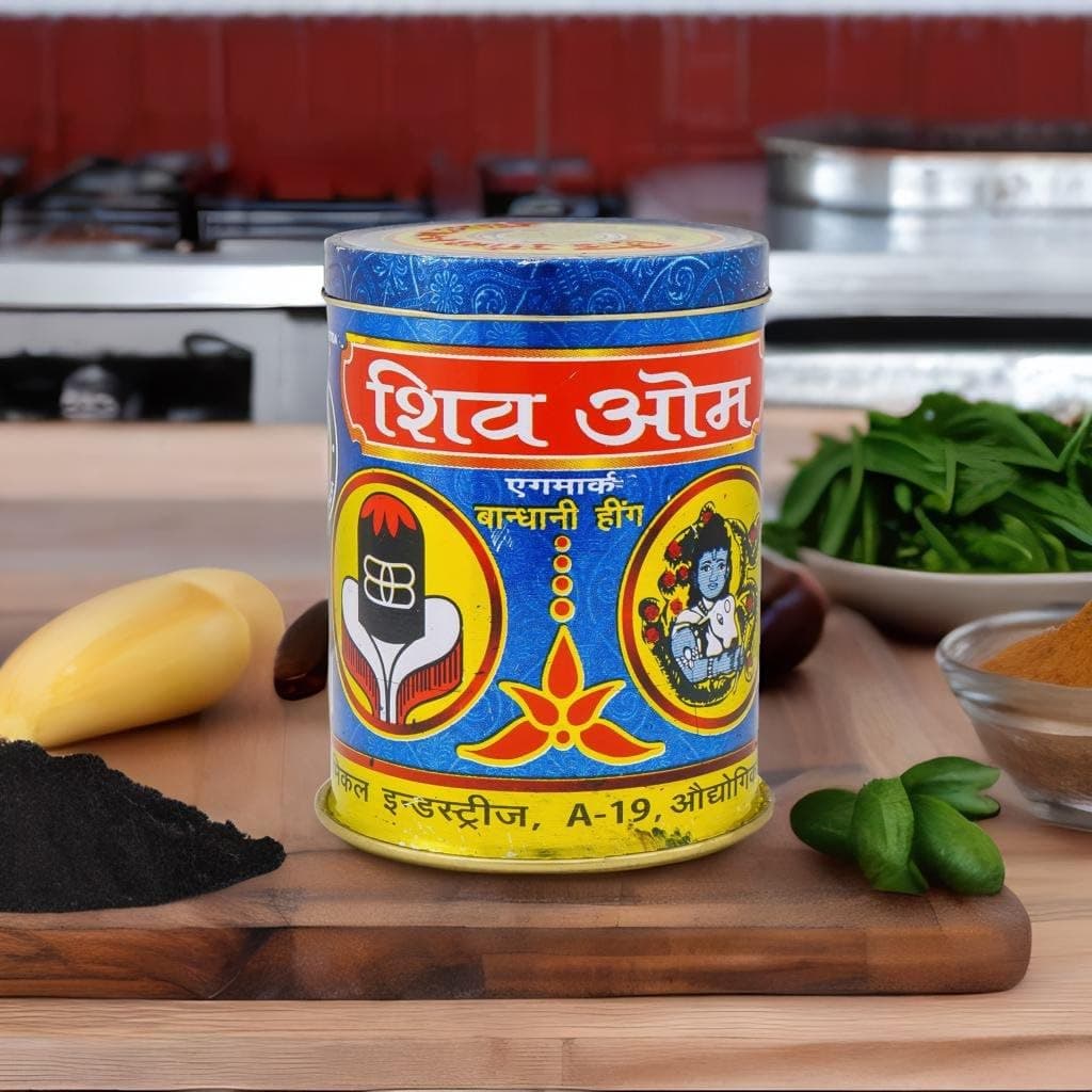 Shivom Brand Hathras Compound Hing Powder | Agmark Certified By Govt. | For Daily Use - No Garlic, No Onion | Healthy & Aromatic Asafoetida | 50 Gm. — image 6