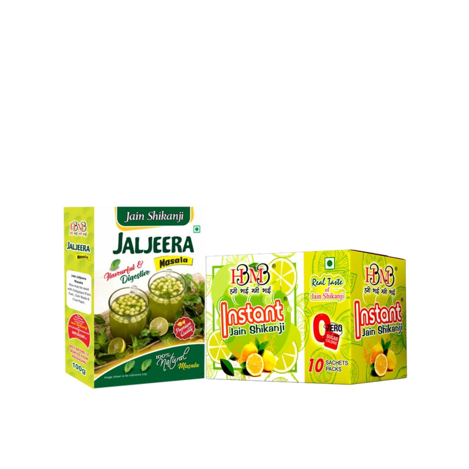 HBMB Combo Pack Instant Jain Shikanji and Jaljeera Masala 100g — image 2