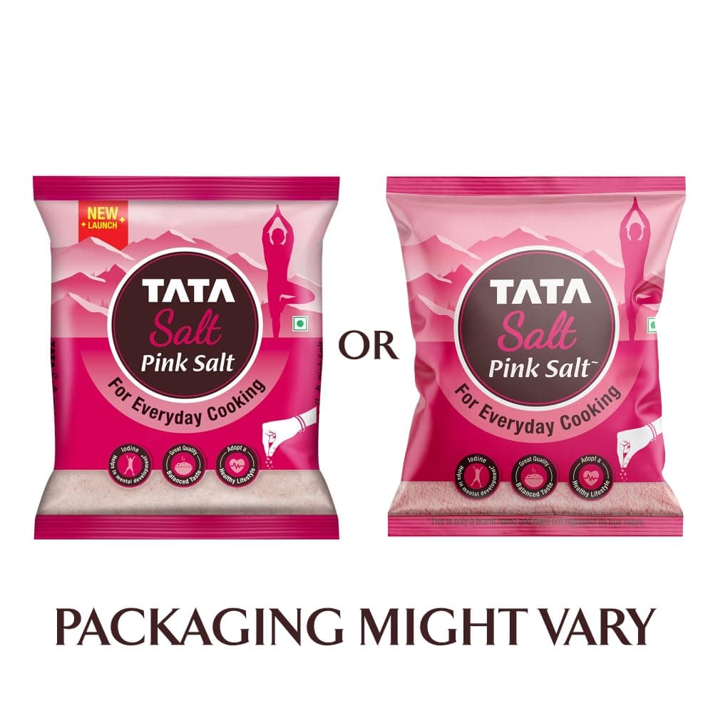 Tata Salt Pink Salt, 1kg, Rock Salt for Everyday Cooking, Sendha Salt — image 3
