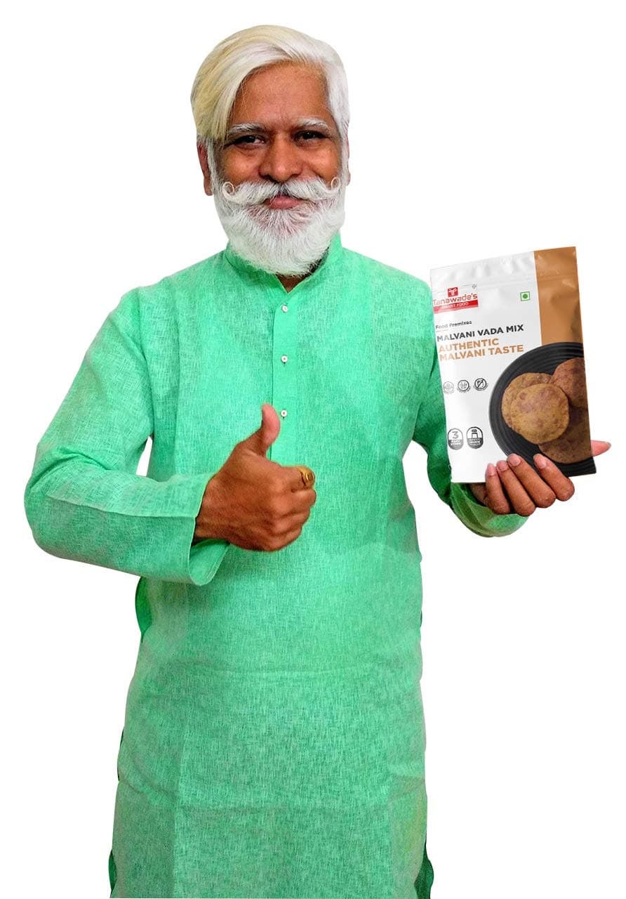 Tanawade’s Smart Food Instant Malvani Vada Mix – Pack of 2 • Ready‑to‑Cook Konkan‑Style Rice Fritters • No Preservatives • 5–7 min Prep • Hand‑Picked Flavours — image 6