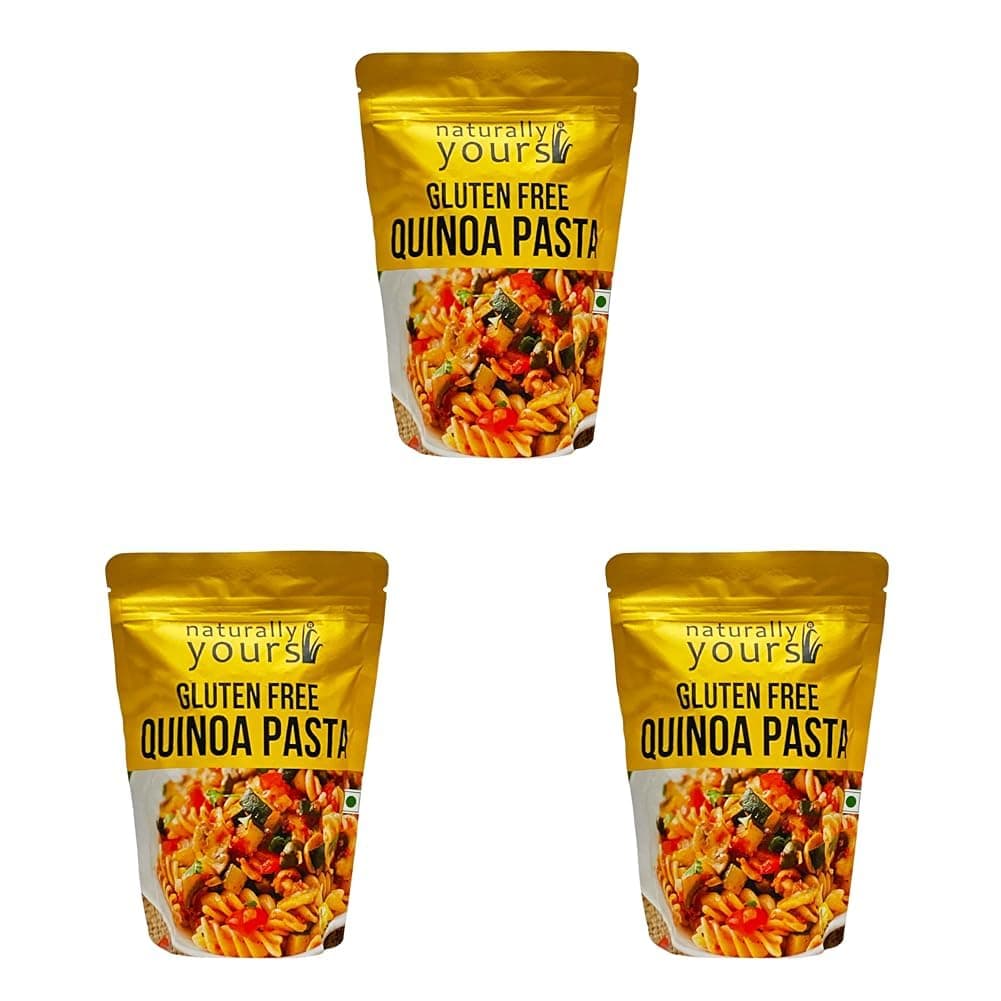 Naturally Yours Gluten Free Quinoa Pasta | 40% Quinoa | No Maida, No Onion No Garlic, Jain Friendly, Vegan, Preservative Free | High Protein & Antioxidants | Non-Sticky | 200g Pack of 9 — image 2