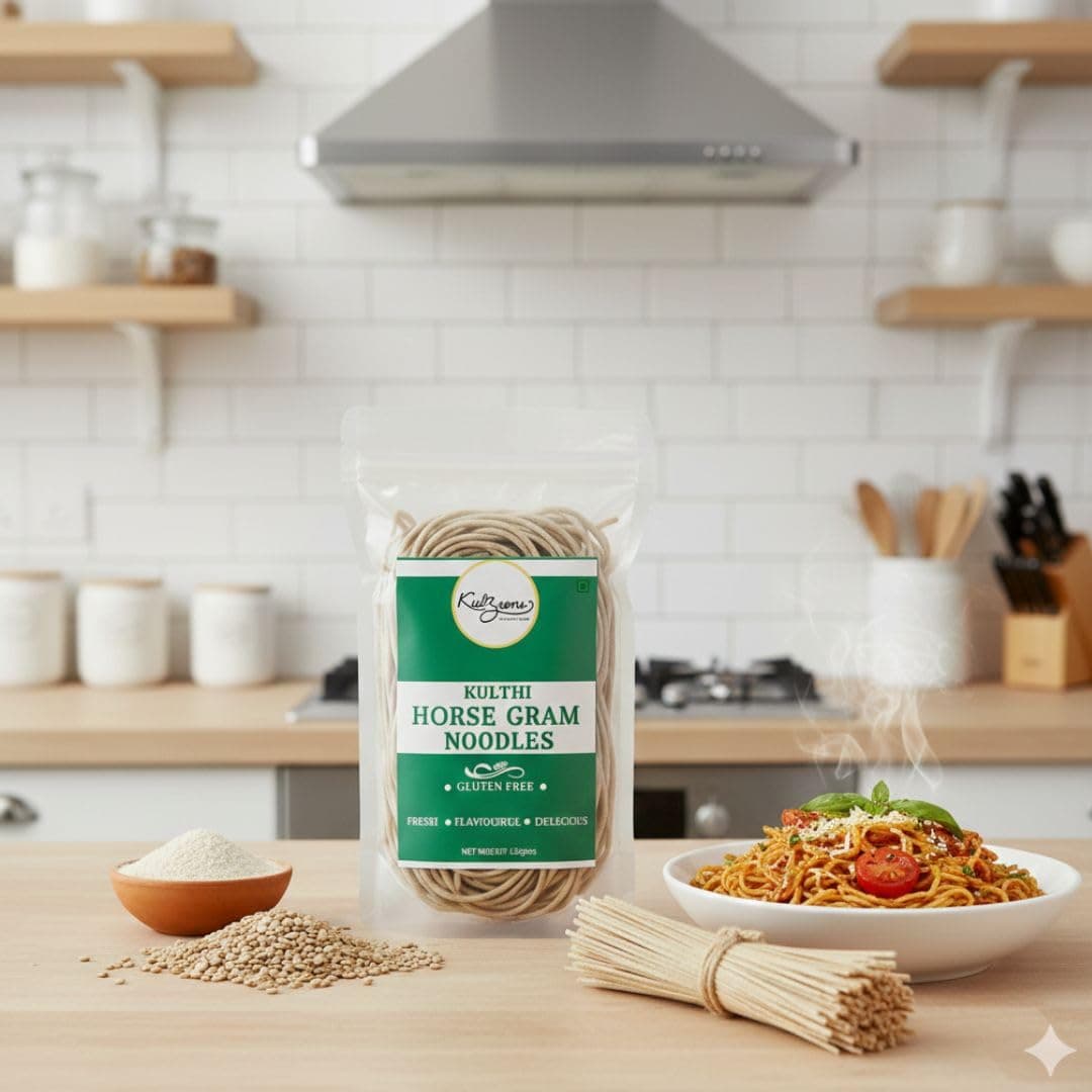 Millet Me by Kuizeens Gluten-Free Horse Gram Noodle - 110G (Pack of 1) | Protein & Fiber-Rich | Easy-to-Make | Rich in Nutrients | No MSG | No Preservatives | Low Glycemic | Vegan & Wholesome | Easy to Digest Healthy Noodles | Jain | No Onion & Garlic | Ready in Minutes — image 6