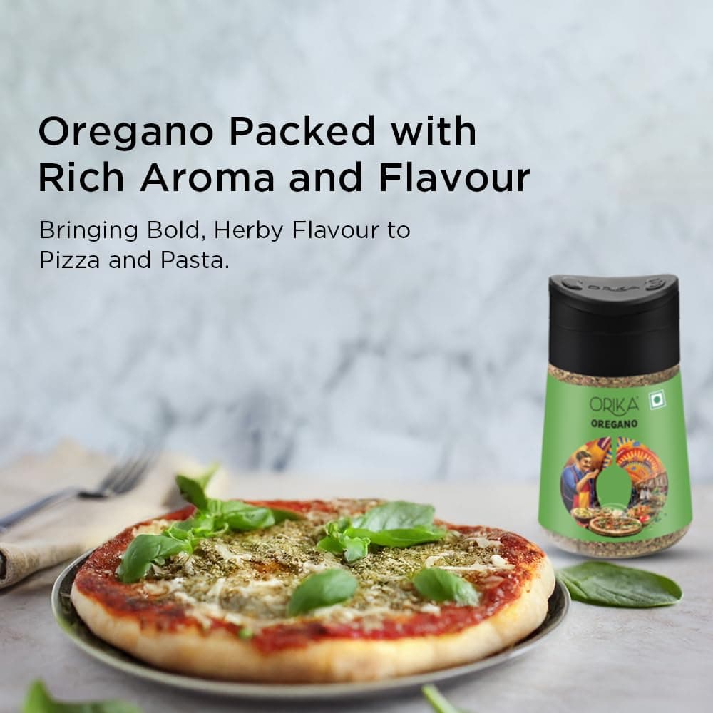 Orika Oregano Oregano Seasoning | Full Bodied Oregano Herbs | Ideal Seasoning For Pizza, Pasta, Marinades And Soups | No Artificial Flavours And Colours, 13 Gram — image 6