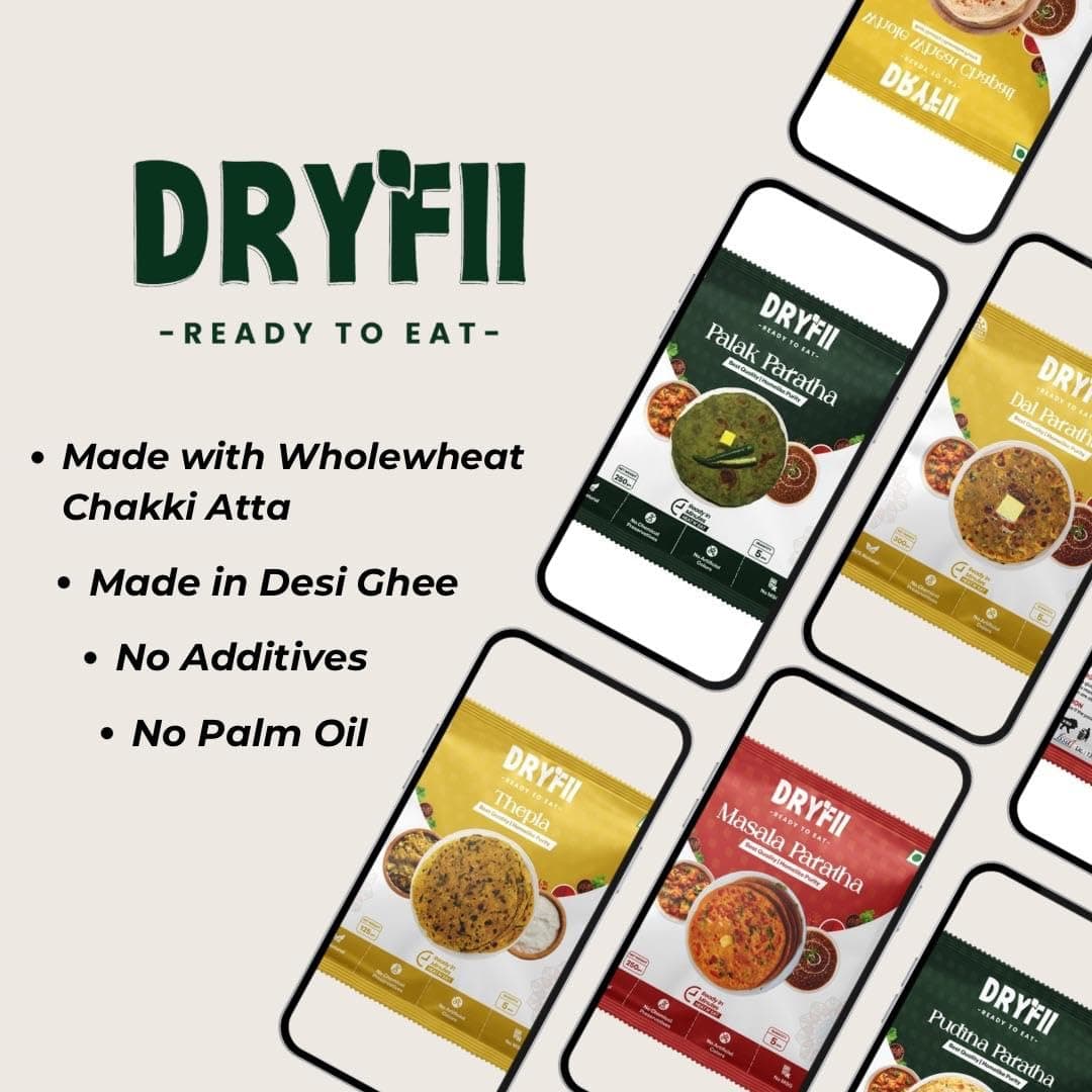 Dryfii Ready-to-Eat Chapati with Jain Paneer Butter Masala & Rice | Rich Creamy Satvik Combo Meal | No Onion No Garlic | Fresh Indian Food Pack — image 6