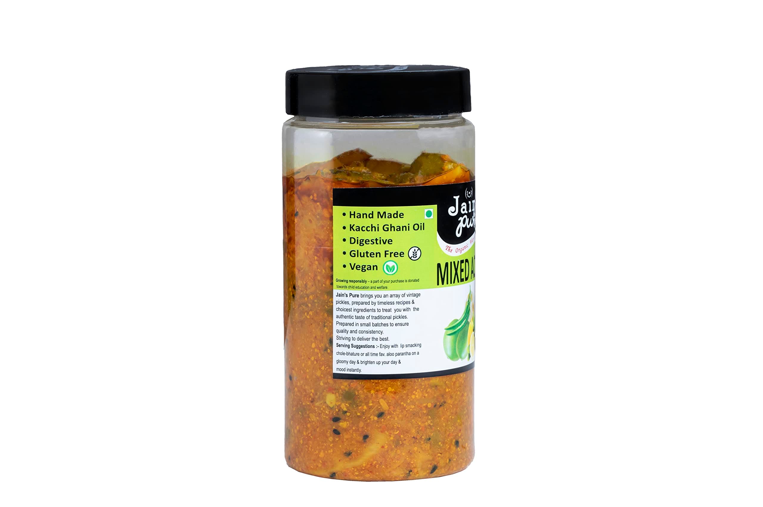 JAIN'S PURE MIXED ACHAR (1 KG) — image 4