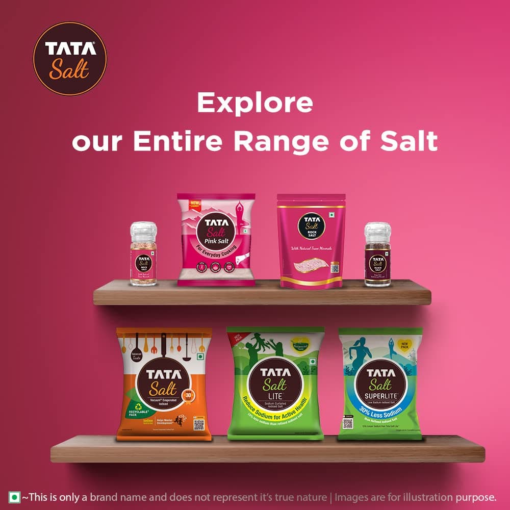 Tata Salt Pink Salt, 1kg, Rock Salt for Everyday Cooking, Sendha Salt — image 8