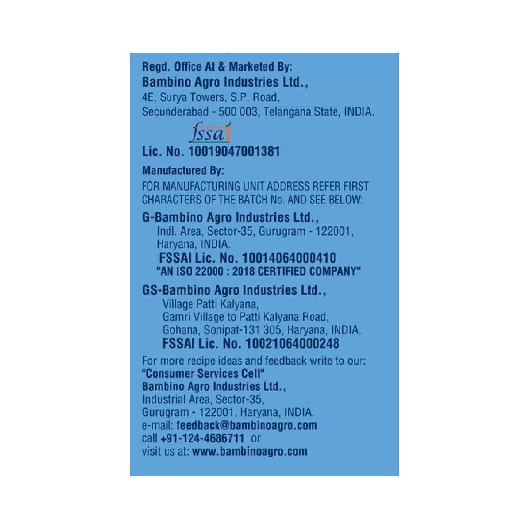 Bambino Goldden Shinee Penne Pasta (1 kg)- 100% Suji, No Maida, ProteinRich — image 6