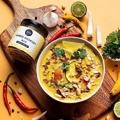 Wholespoon Khowsuey Paste (180gm) | All natural, Preservatives Free, Plant based | Make Restaurant Style Khow Suey in 10 mins — image 3