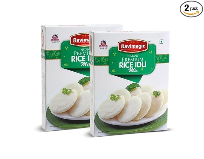 Ravimagic Idli Mix 500gm Pack of 2 Box