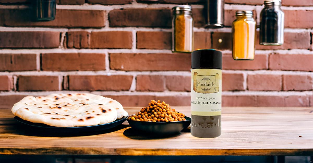 Foodaids Matar Kulcha Jain Masala (100 GM)- No Onion, No Garlic | Make Your Food Delicious |Kulcha Masala Powder — image 3