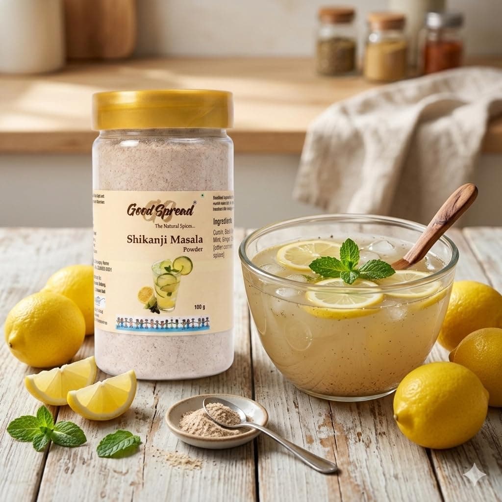 GoodSpread Authentic Shikanji Masala Powder 150g | 100% Natural Lemonade Spice Mix | Refreshing Summer Drink & Digestive Aid | Traditional Nimbu Pani Masala — image 2